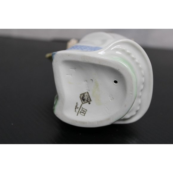 Lladro Nao Figurine Girl with Flower Basket Made in Spain - Picture 6 of 7